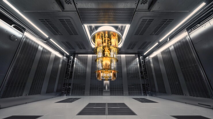 Inside the Quantum Lab, wide center shot