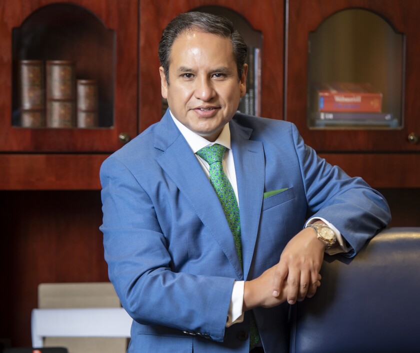 Anchor Bank CEO Nelson Hinojosa