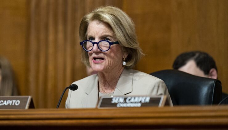 Sen. Shelley Moore Capito, Chair of the Environment and Public Works Committee