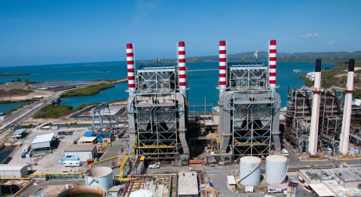 Guayanilla PREPA power plant
