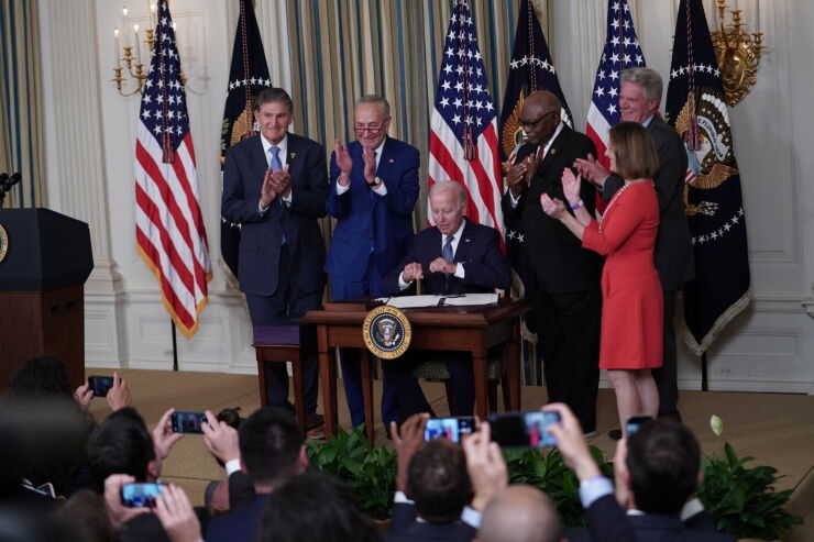 President Biden Signs Inflation Reduction Act Of 2022