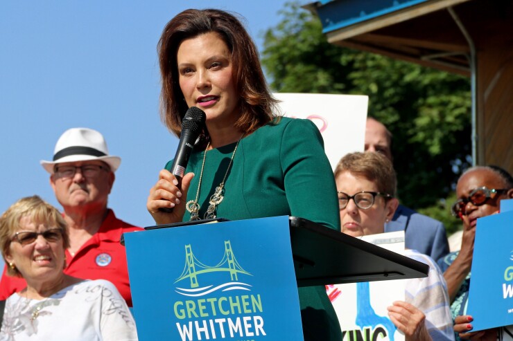 Gretchen Whitmer is the Democratic candidate for Michigan governor in 2018.