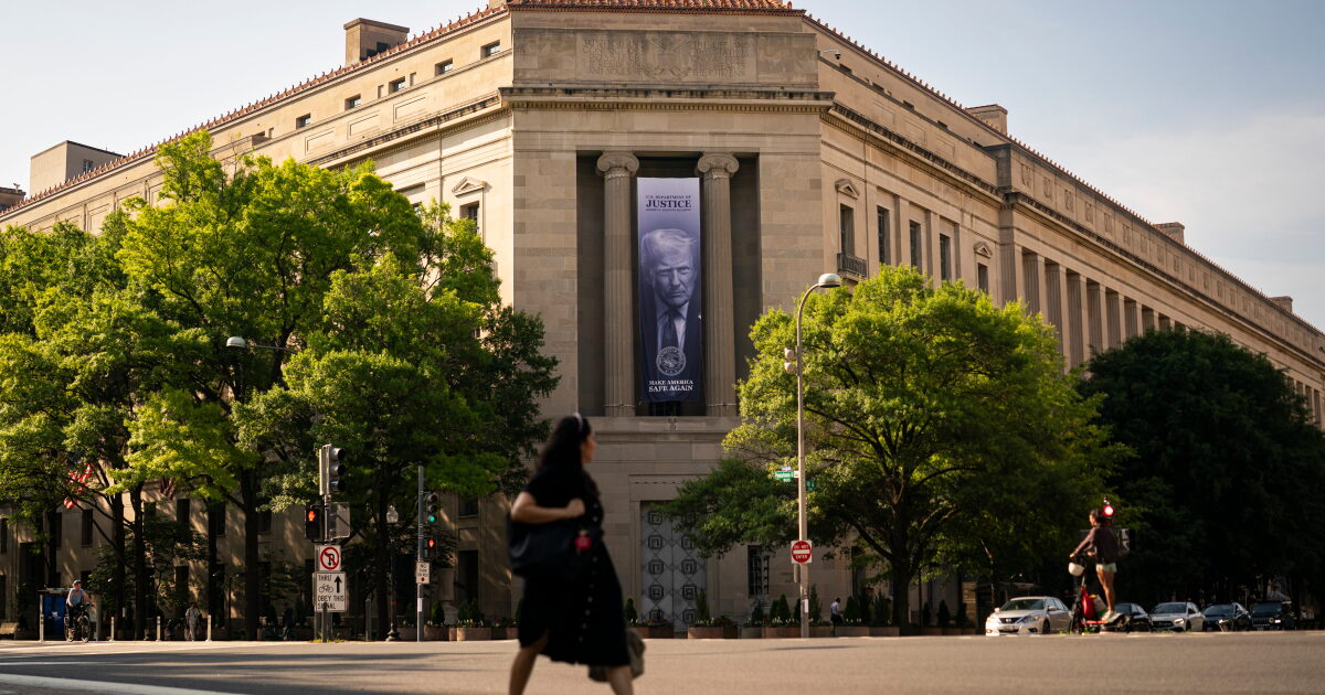 Justice Department sued over Trump IRS audit immunity shield Justice Department sued over Trump IRS audit immunity shield