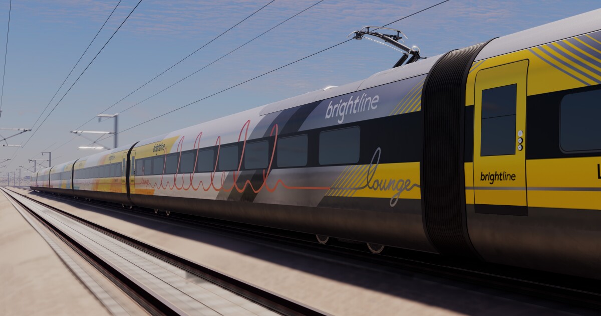 Brightline West eyes .5 billion financing to kick off high-speed train Brightline West eyes .5 billion financing to kick off high-speed train