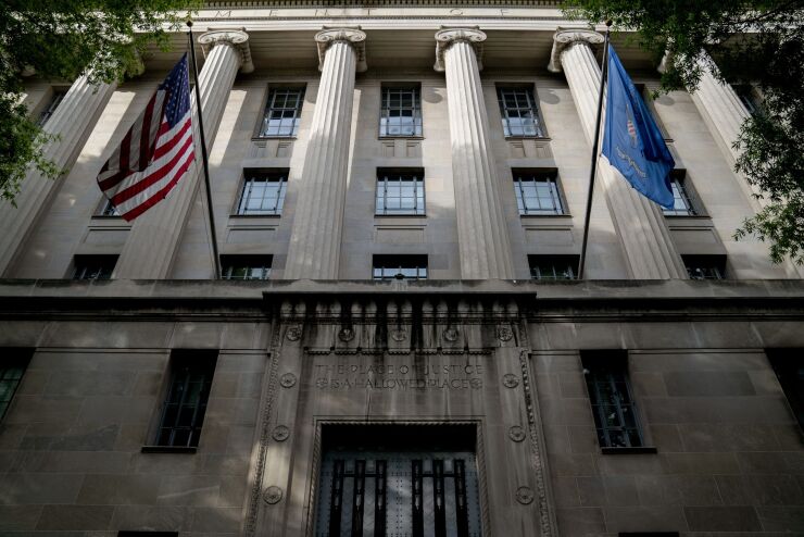 The Justice Department under President Trump reportedly dropped its investigation into Cadence Bancorp but resumed it after President Biden took office.