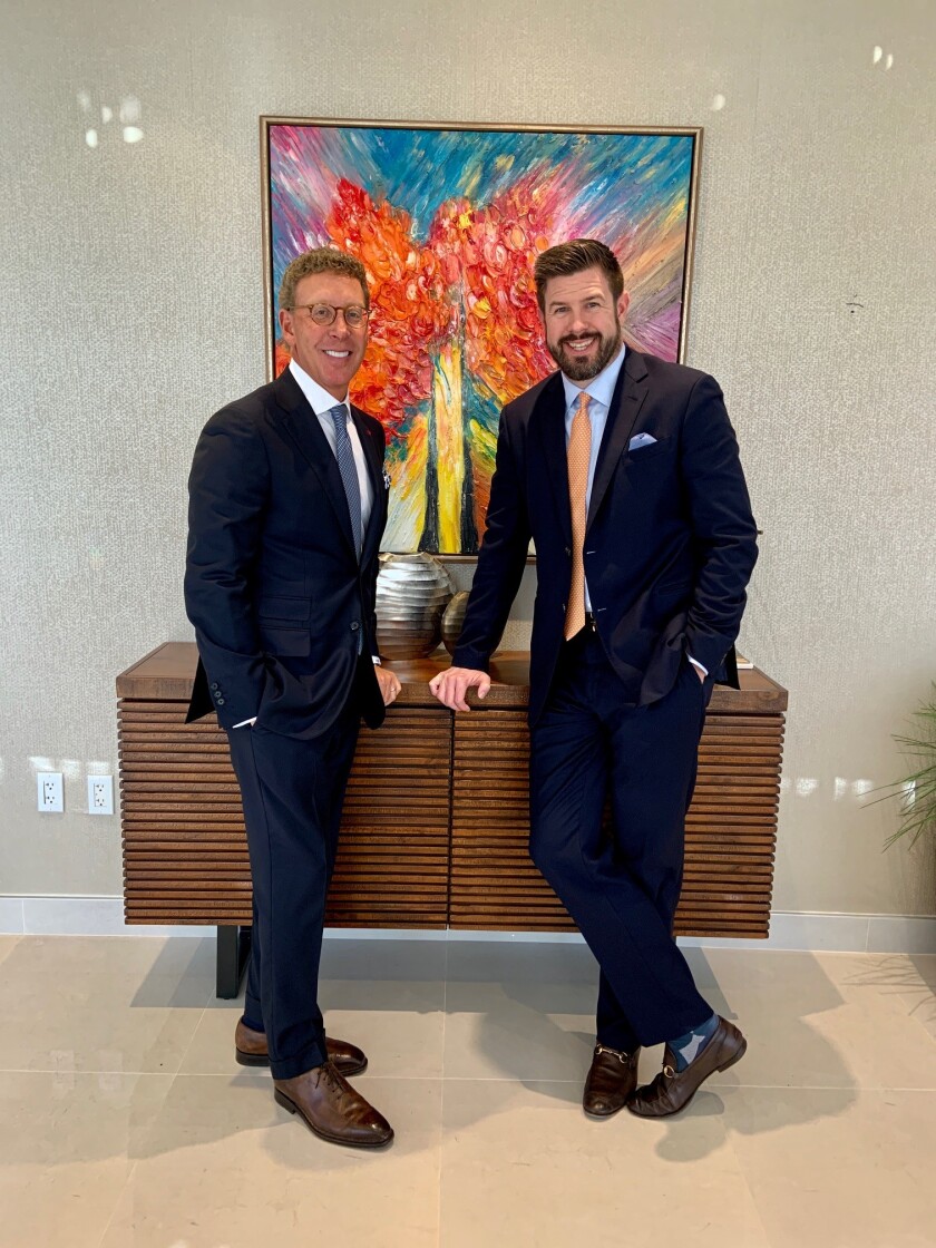 Chairman Harris Fishman and CEO Jeremy Straub of Coastal Wealth