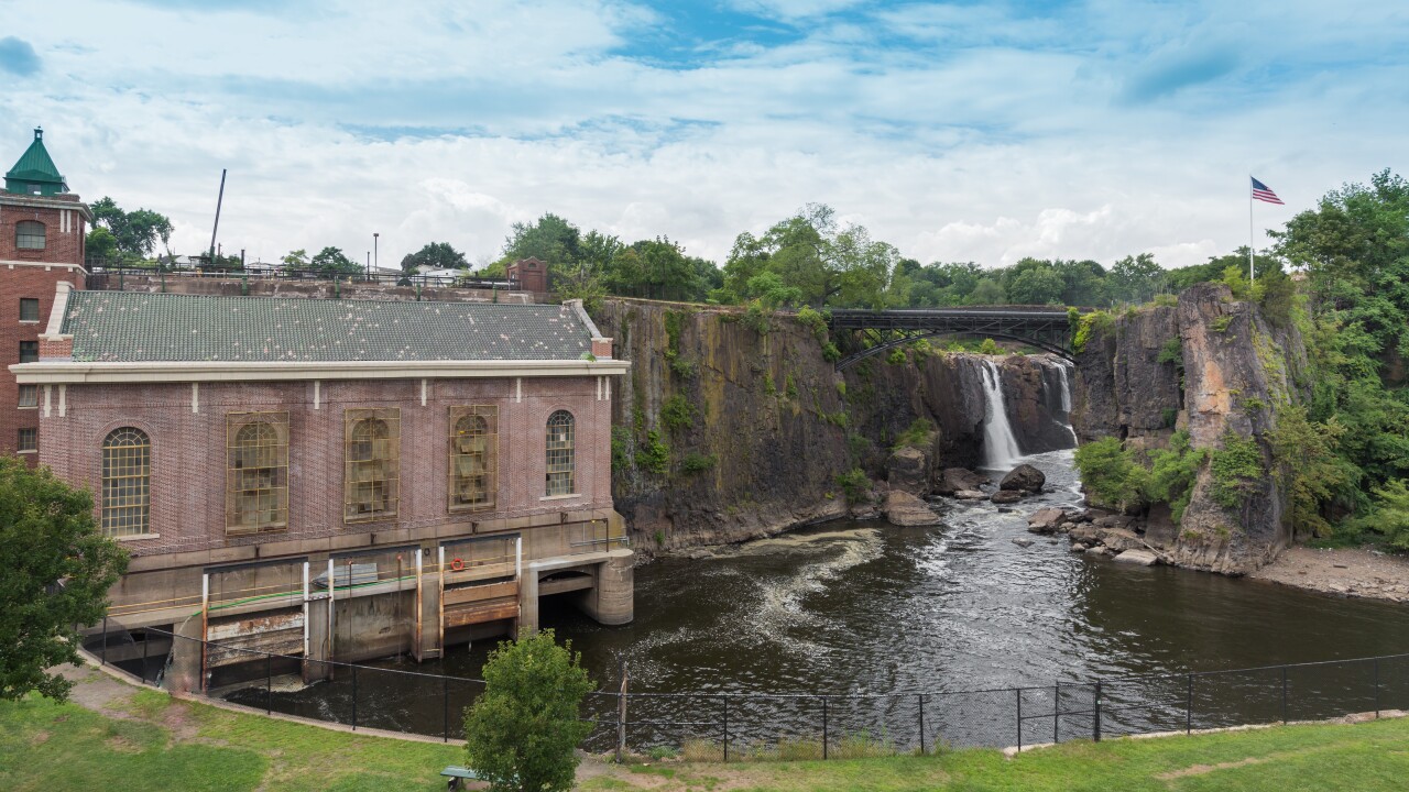 Great Falls, Passaic River in Paterson, NJ