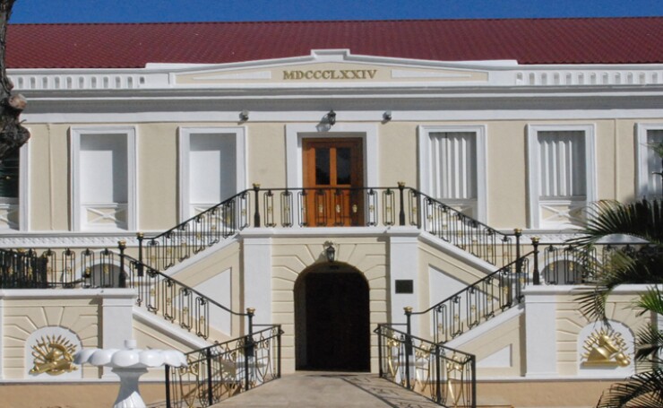 US Virgin Islands Legislature Building in St. Thomas