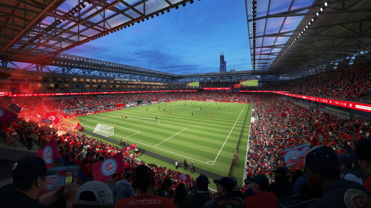 Chicago Fire stadium rendering