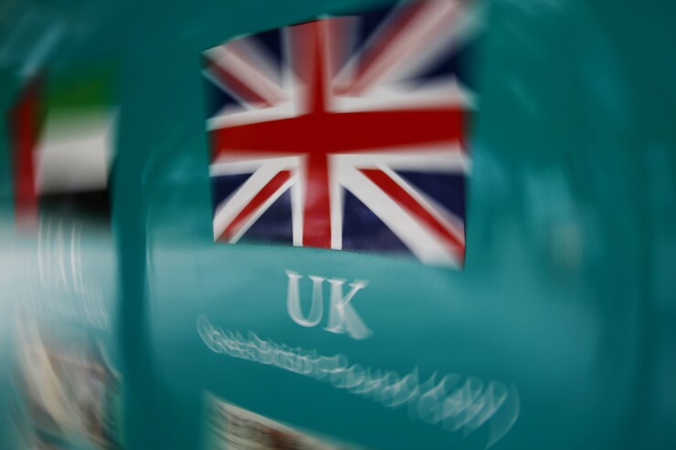 Union Jack Flag - Bloomberg News