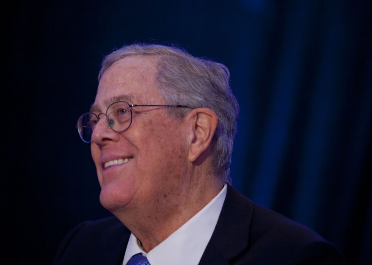 David Koch, executive vice president of Koch Industries Inc.