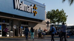 Walmart store in California