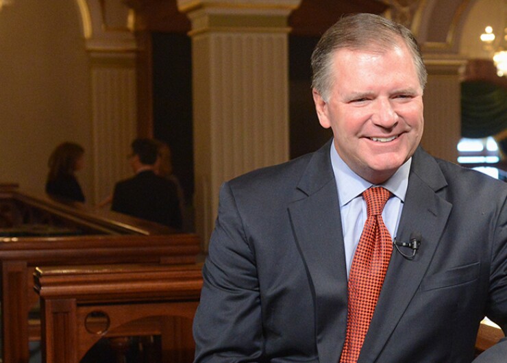 Illinois Senate Republican Leader Bill Brady in 2019