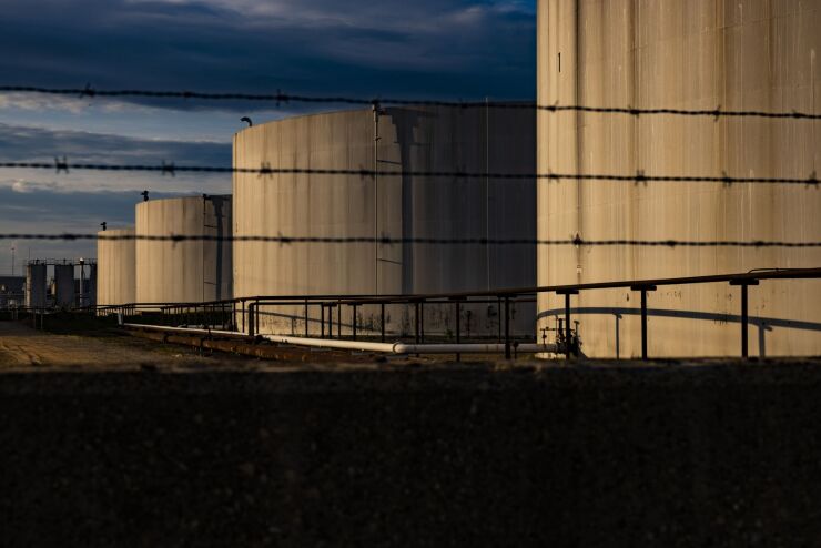 Colonial Pipeline Storage Tanks As Gas Pumps Run Dry
