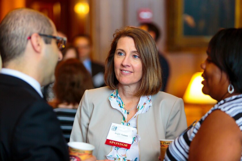Angie Holsen, senior director of commercial client relationships at PRGX Global.