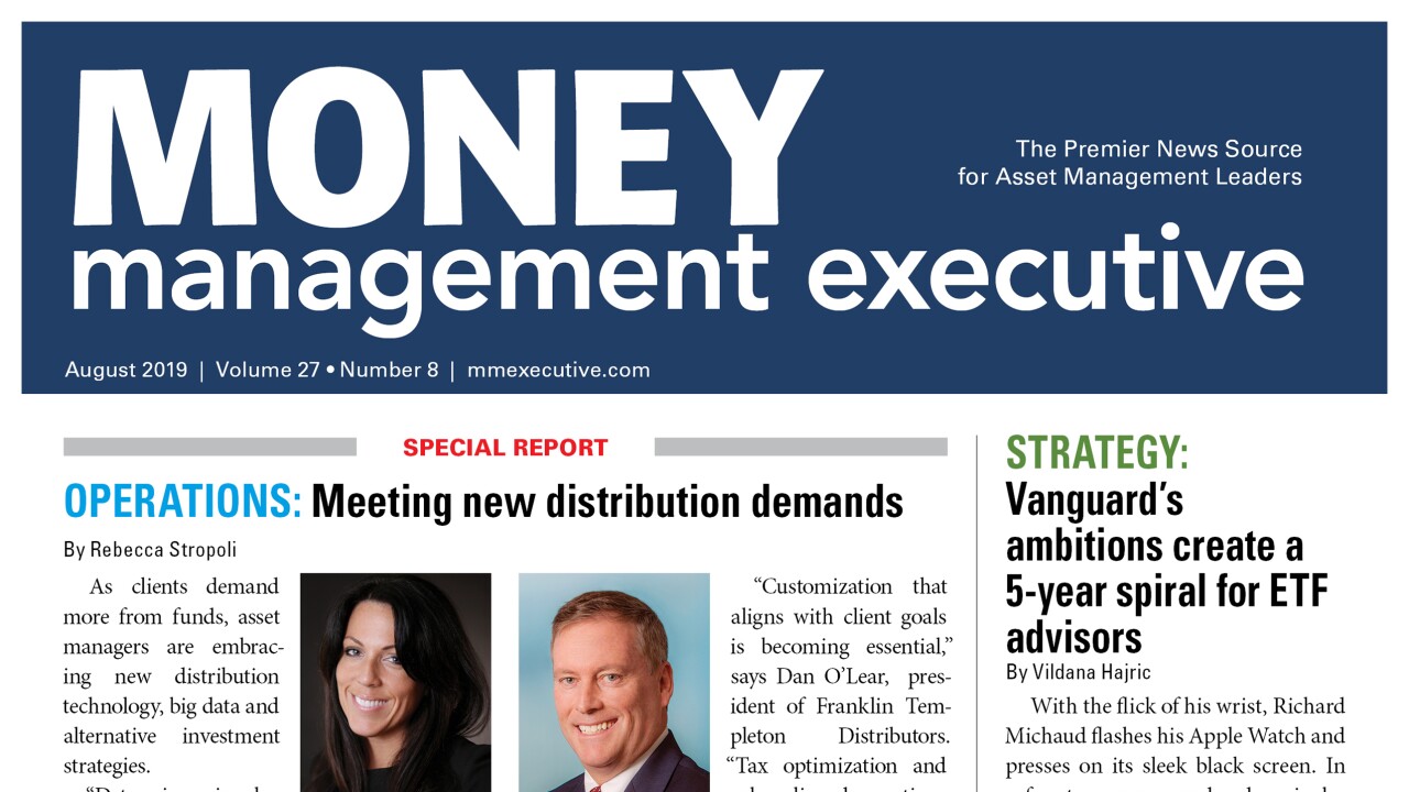 As clients demand more from funds, asset managers are embracing new distribution technology, big data and alternative investment strategies.