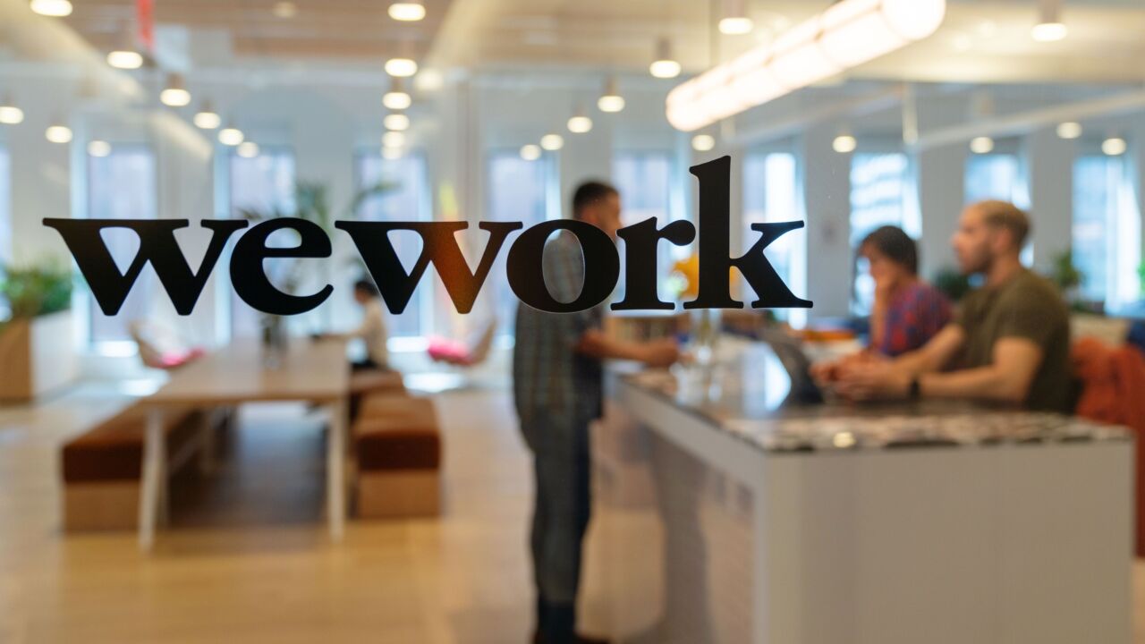 Inside A WeWork Space Ahead Of Planned IPO