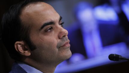 Rohit Chopra with mic