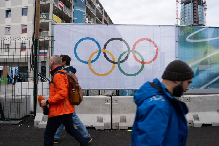 The Winter Olympics Porta Romana Village in Milan