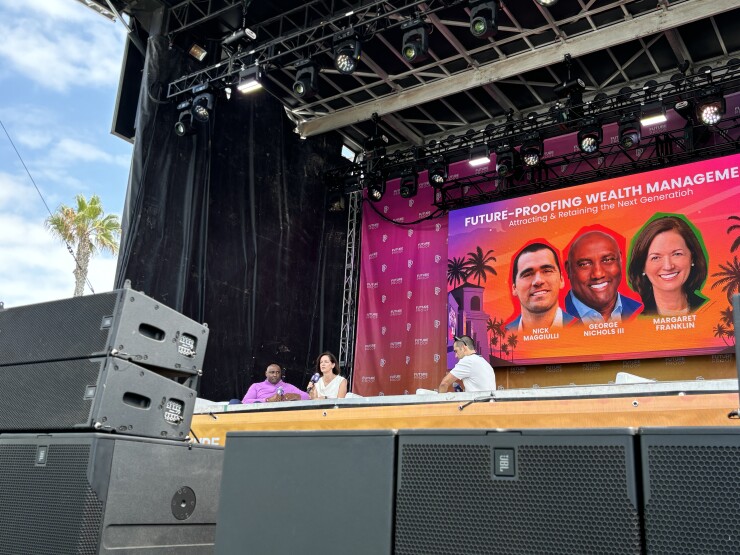 A panel discussion at the 2024 Future Proof conference