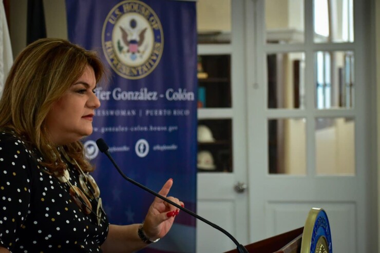Puerto Rico Governor Jenniffer Gonzalez Colon