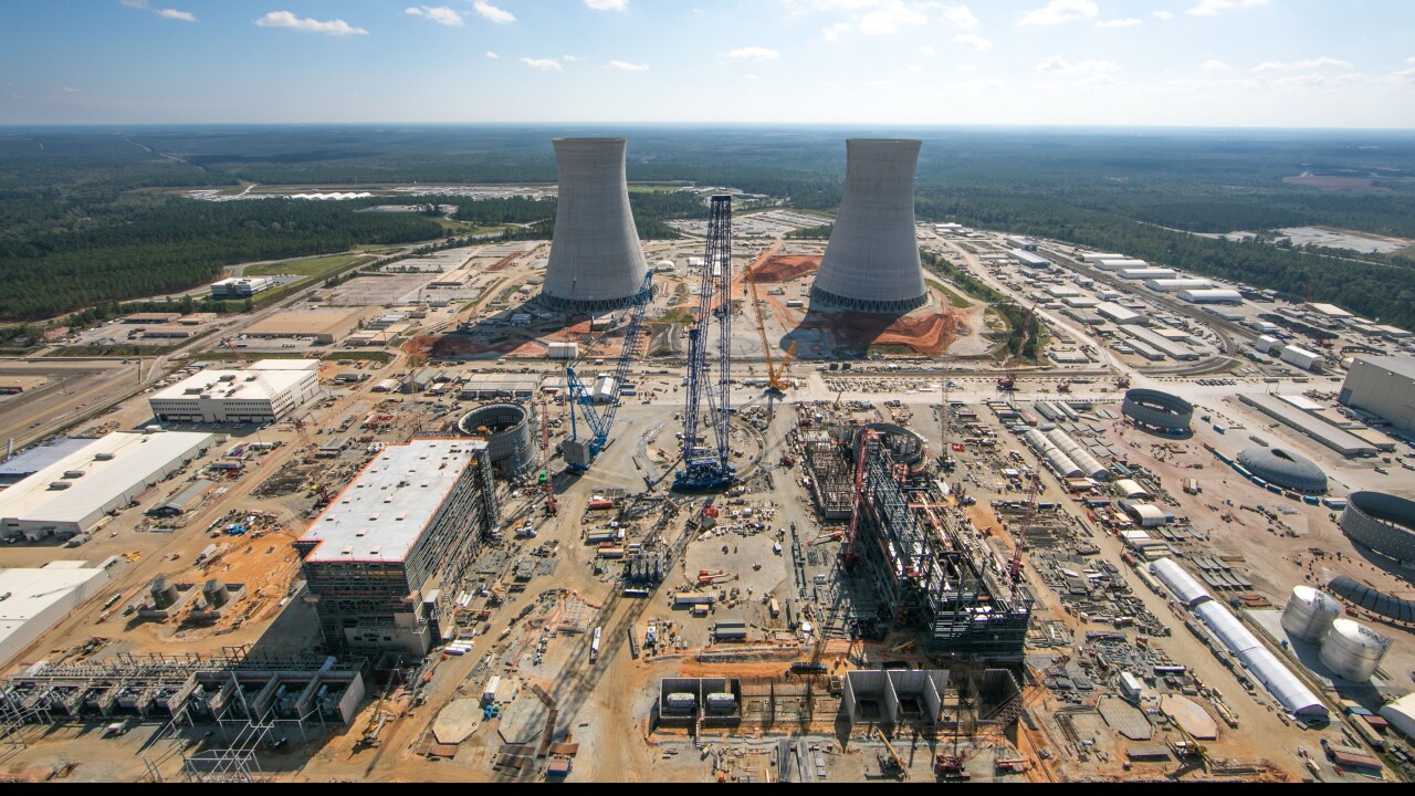 Georgia's Plant Vogtle October 2017.
