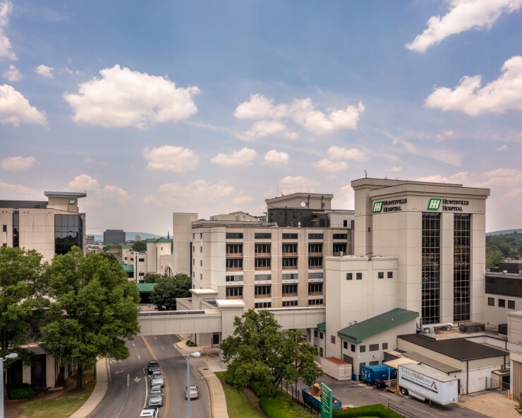 Huntsville Hospital Health System main campus, Alabama