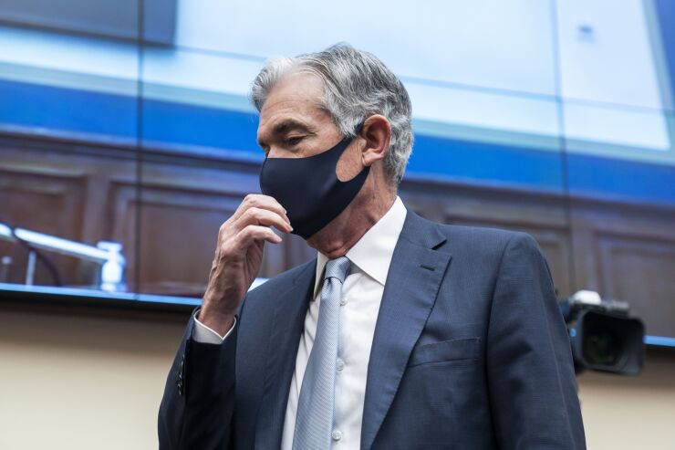 "We are not and we do not seek to be climate policymakers,” said Fed Chair Jerome Powell.