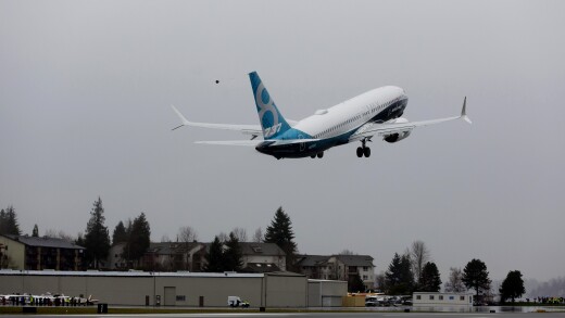 Airplane-moving-on the move-flight