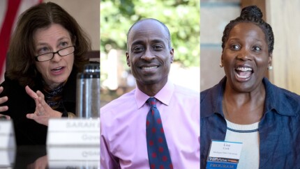 Federal reserve nominees, L-R: Sarah Bloom Raskin, Philip Jefferson and Lisa Cook