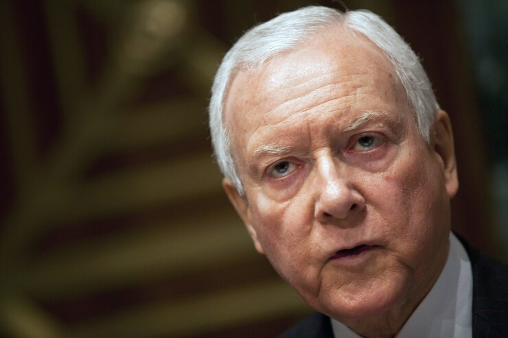 Sen. Orrin Hatch, R-Utah.