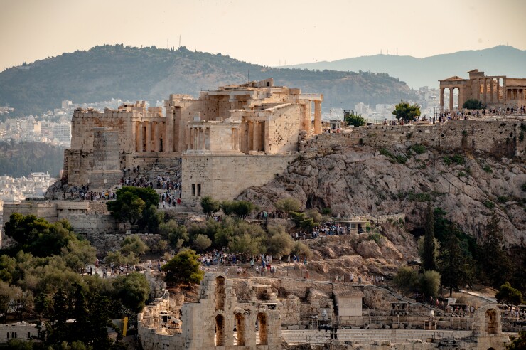 Athens Tourism In Preparation For Another Hot Summer Greece Acropolis