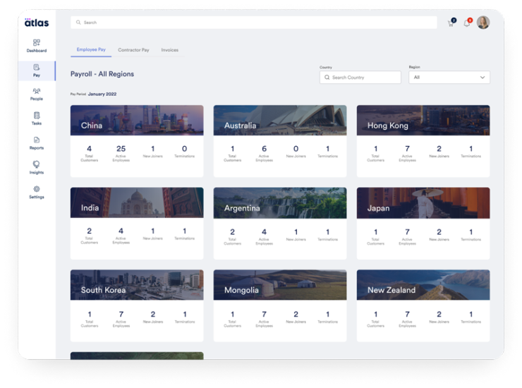 Empoloyee onboarding software Atlas