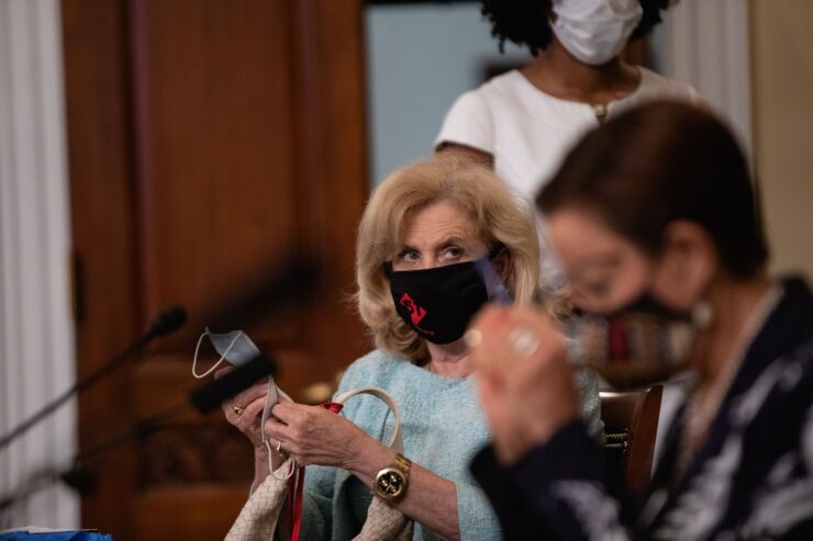 “Anonymous shell companies are the vehicles of choice for money launderers, criminals, and terrorists,” said Rep. Carolyn Maloney, D-N.Y.