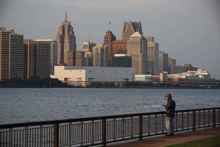 Detroit skyline