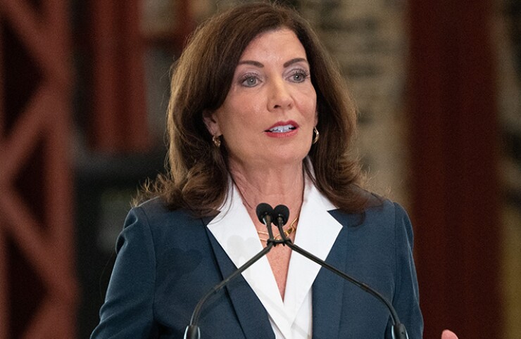 “With years of public service and a deep knowledge of the budget process, Blake is the perfect leader to take the helm at the division of the budget,” Gov. Kathy Hochul said.