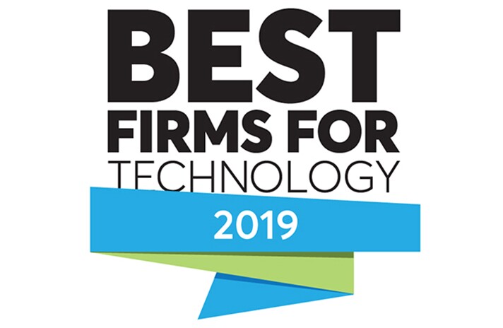 2019 Best Firms for Technology logo