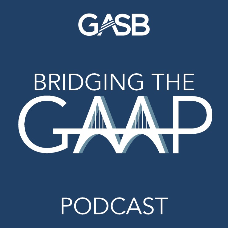 GASB Bridging the GAAP podcast logo