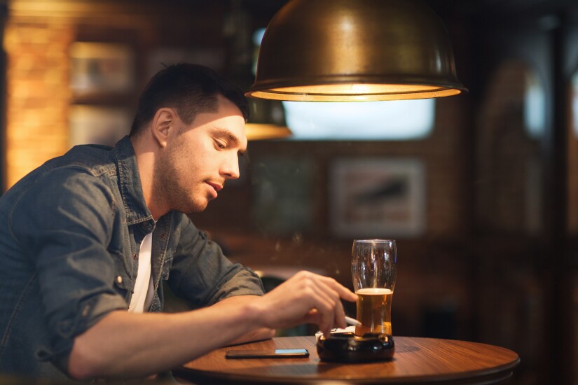 Beer and cigarettes