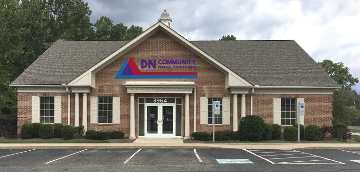 A newly rebranded branch of DN Community Federal Credit Union in Canton, Ohio