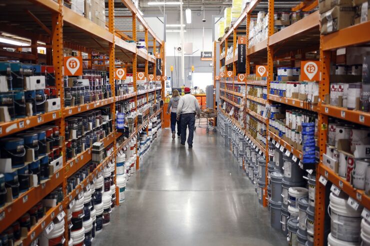 A Home Depot Inc. Location Ahead Of Earnings Figures