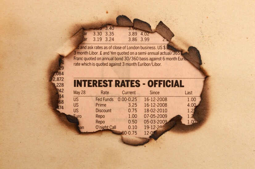 Interest rates.