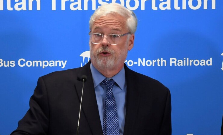 MTA Chairman & CEO Patrick Foye, on July 11, 2019.