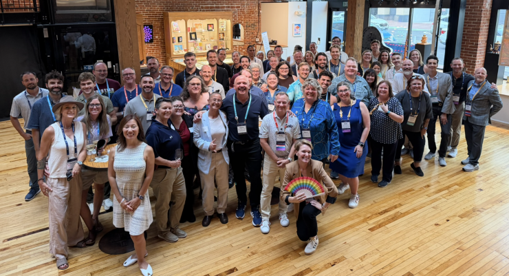 LPL financial advisors and other wealth management professionals in San Diego for the company's annual Focus conference last month attended a happy hour "Pride Advisor Meet Up."