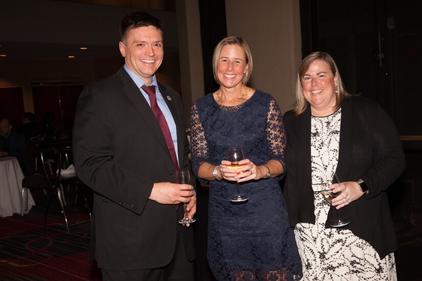 Ed Sanok, Kelly Leach and Courtney Nagle
