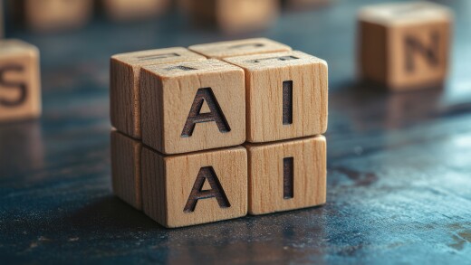 AI wooden blocks