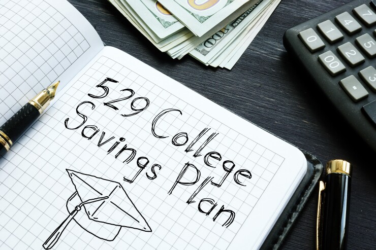 529 College Savings Plan, higher education