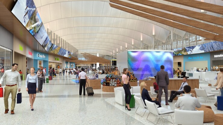 A private consortium known as Great Hall Partners will remodel the main terminal at Denver International Airport.