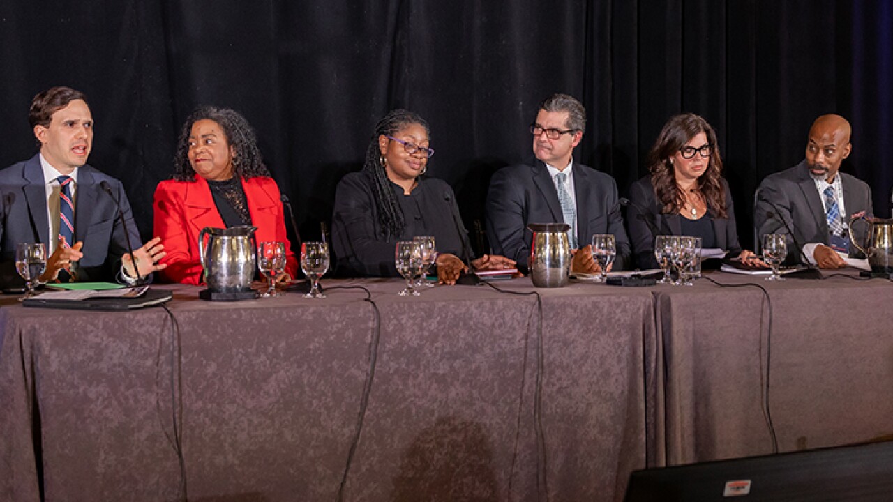 Panel at The Bond Buyer National Outlook conference