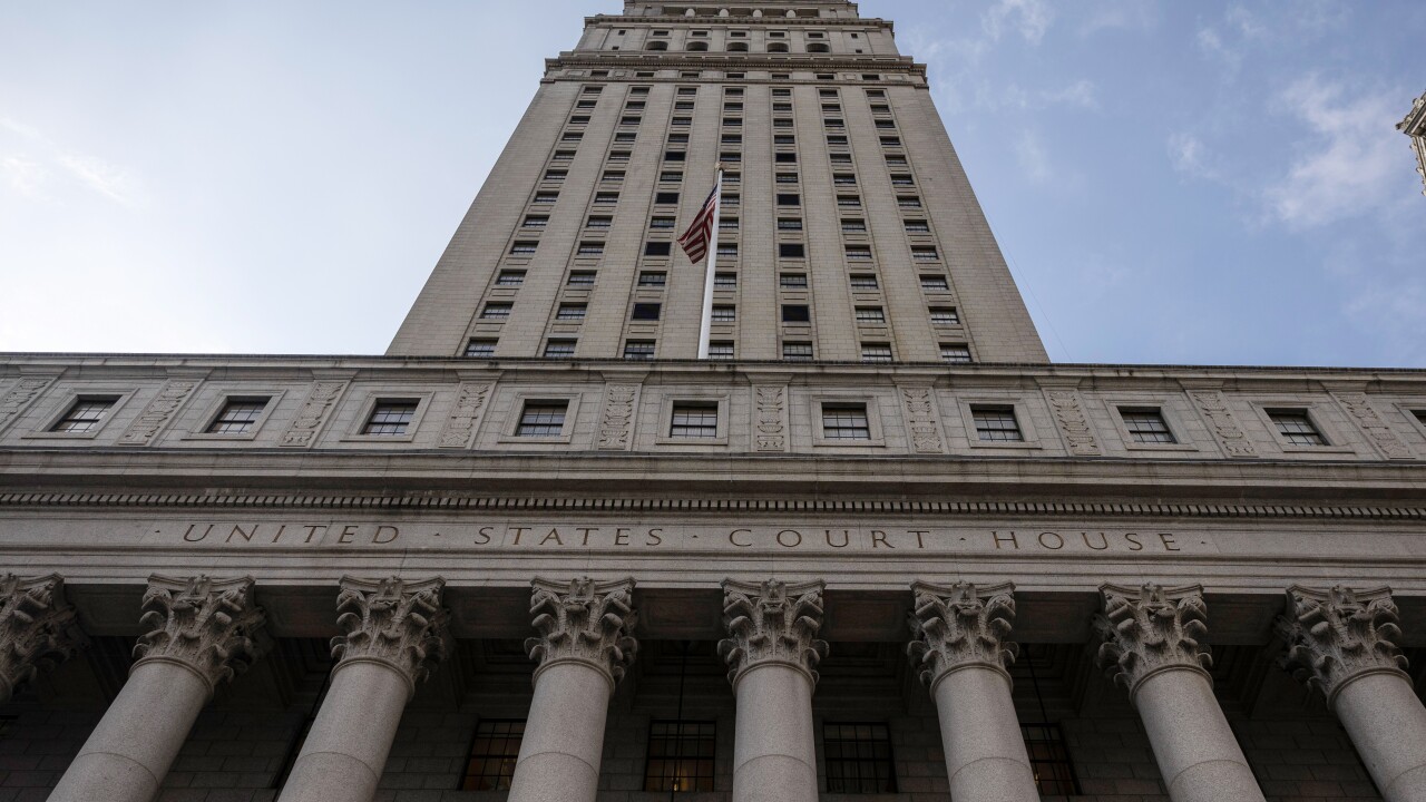 Thurgood Marshall federal courthouse in New York